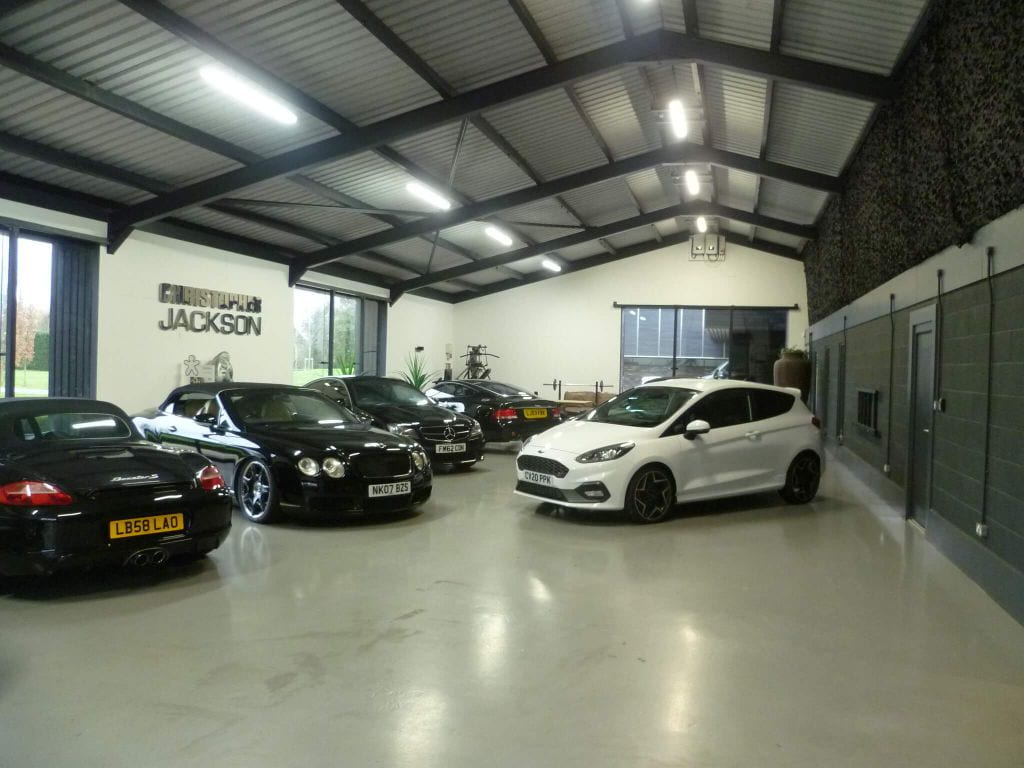 Storage facilities at Christopher Jackson