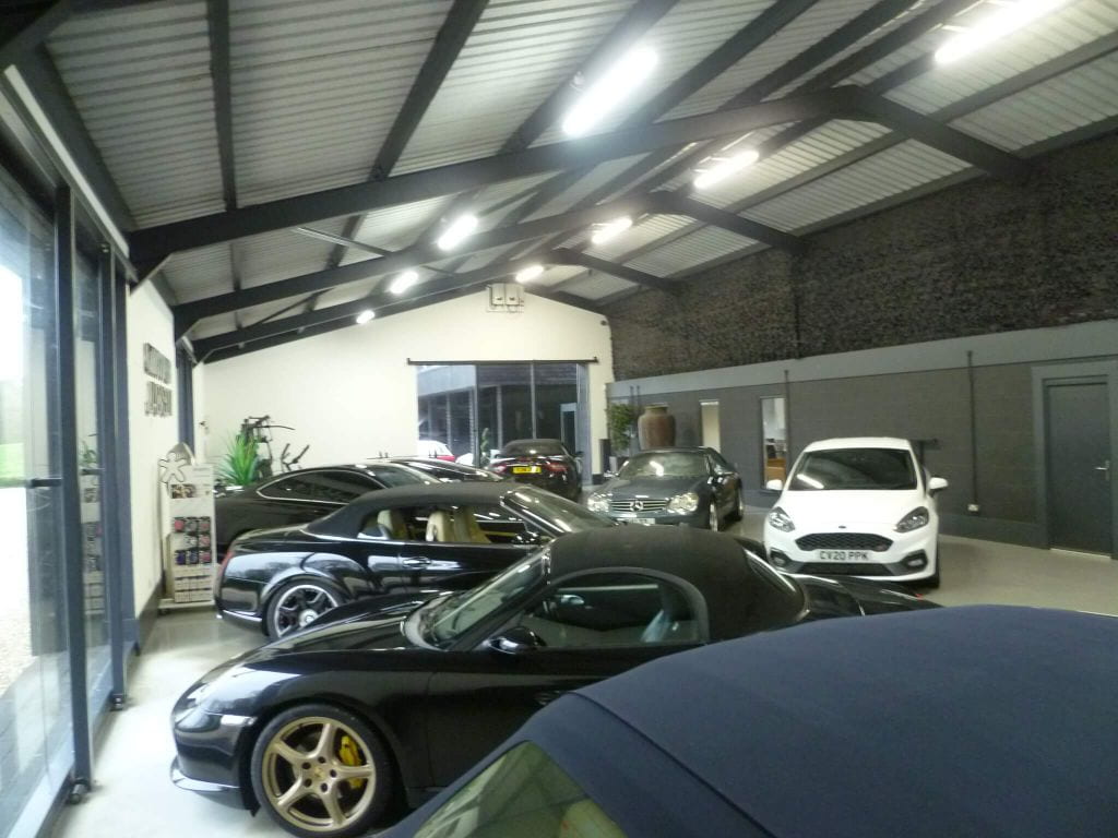Storage facilities at Christopher Jackson