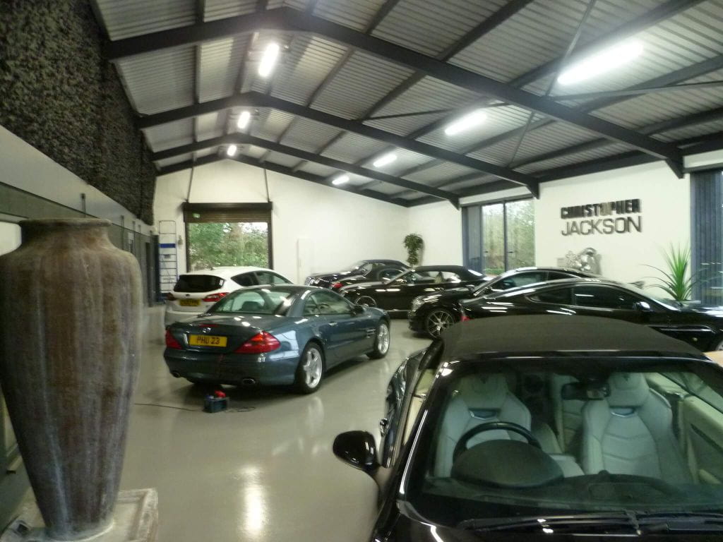 Storage facilities at Christopher Jackson