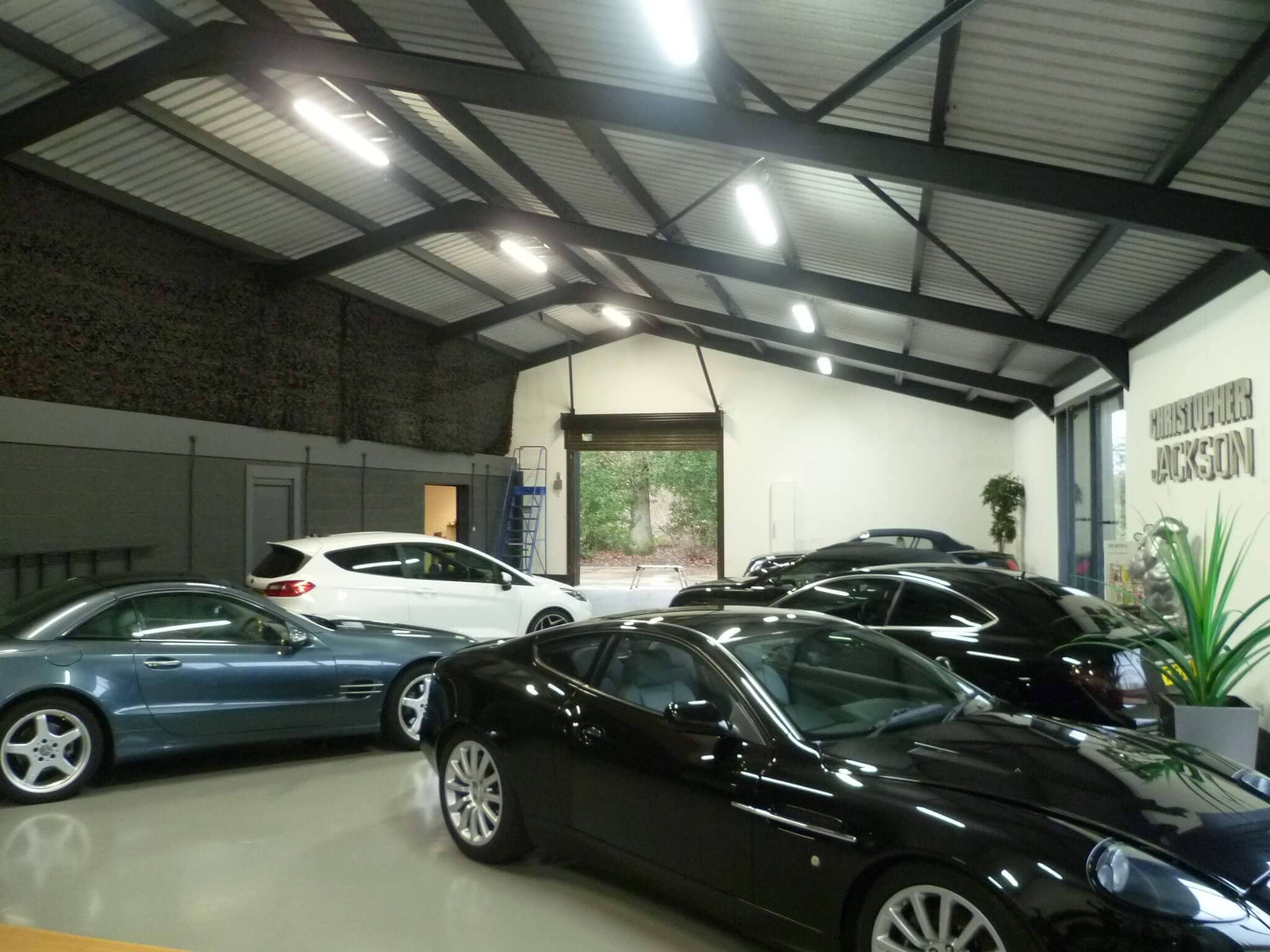 Storage facilities at Christopher Jackson